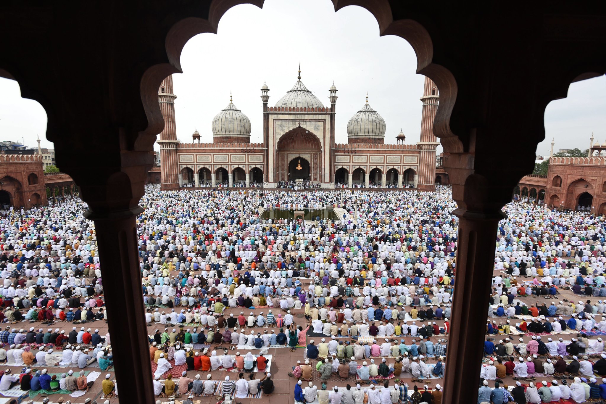 Eid prayers Eidgah Anantnag Eid al-Fitr Mosque Janglat Mandi 