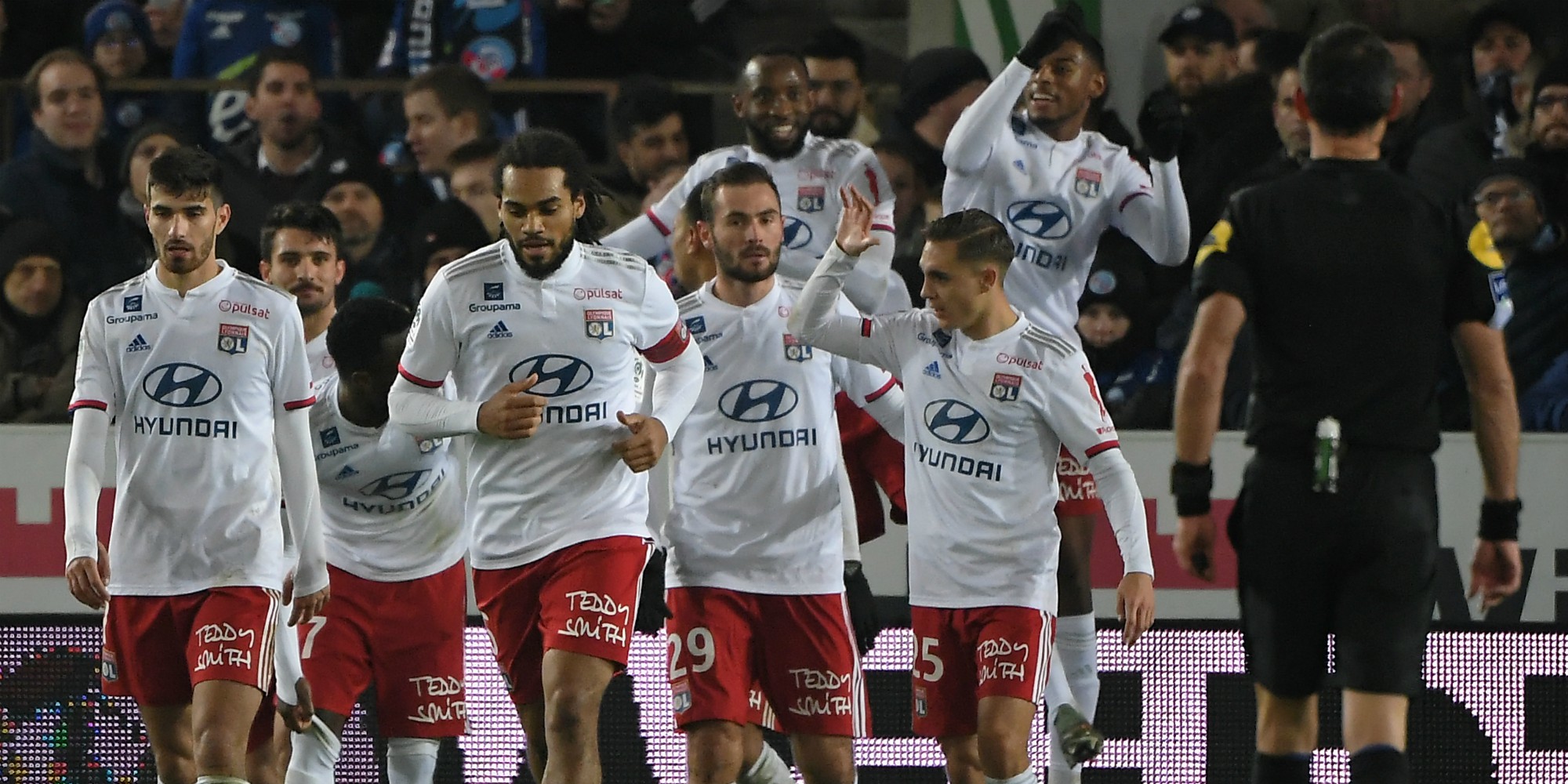 Olympique Lyonnais RC Strasbourg Ligue 1 